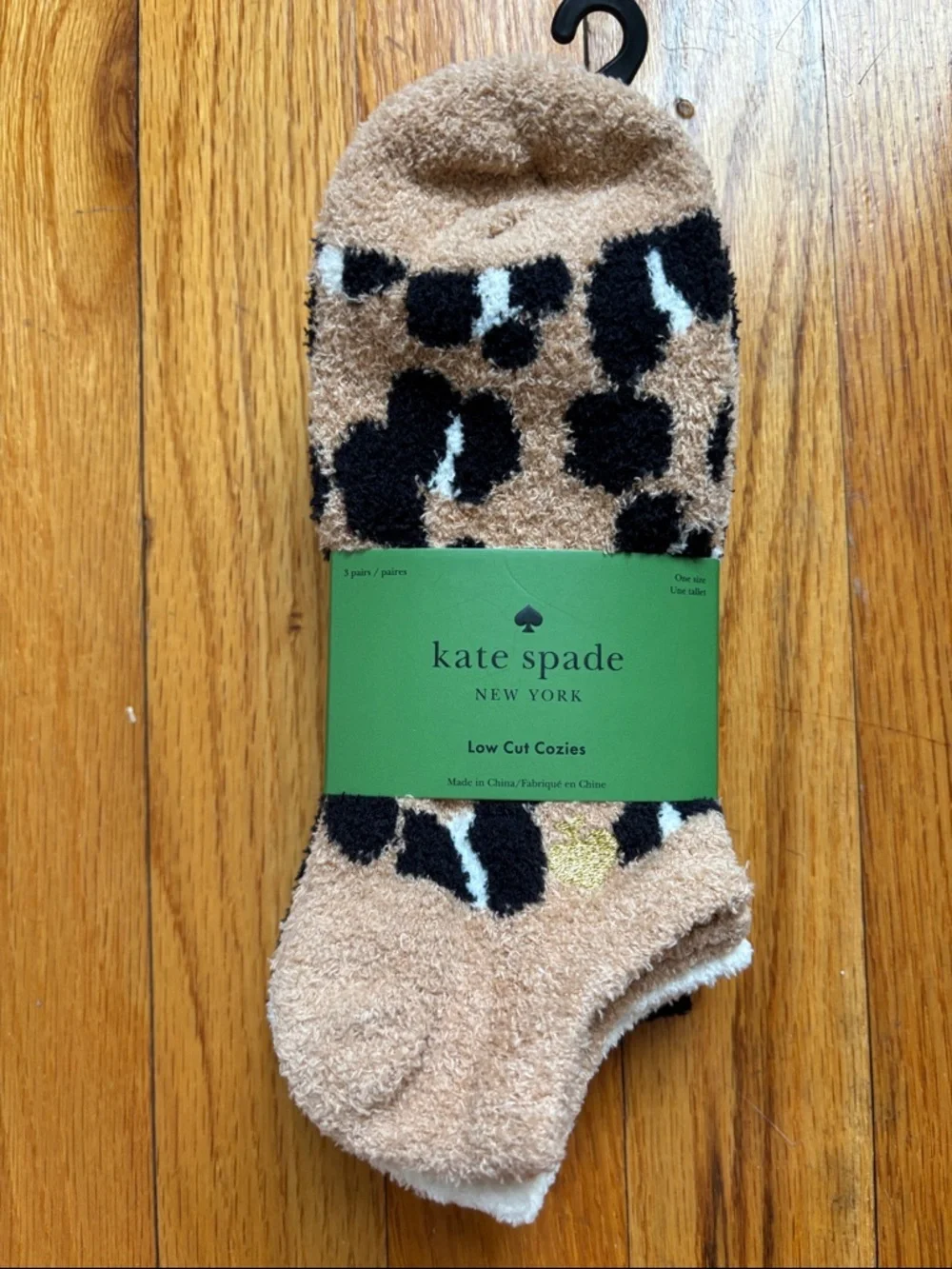 Kate Spade Socks 6-Pair Bundle Soft Plush Knit Crew & Low cut NWT